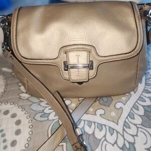 Coach Taylor purse-Gold